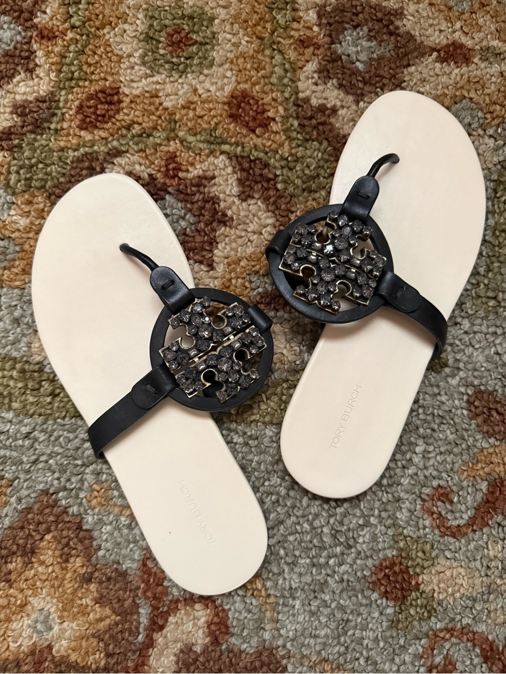 Tory Burch Crystal Miller Sandals